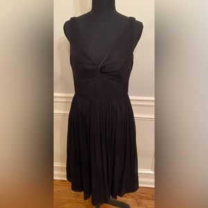 Size 8 100% silk J Crew Little Black Dress